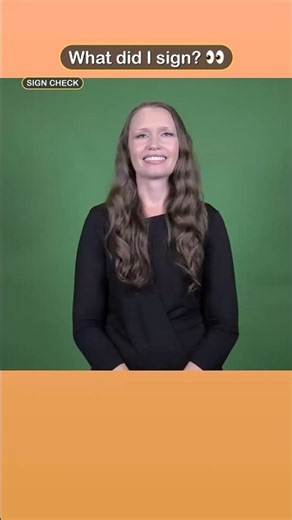ASL Speed Test #029 — can you read all 3? 👀