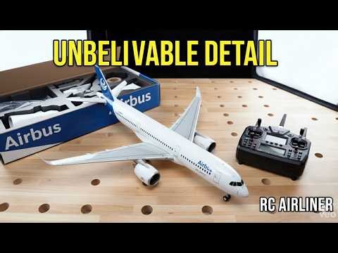 The Ultimate Airbus A350 Model Unboxing & Power Up! ✈️