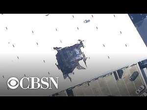 Fighter jet crashes into California building