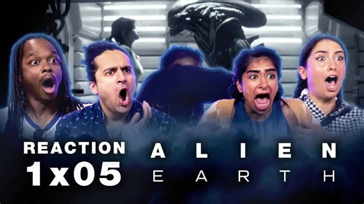 A whole ahh movie! In space, no one… Alien Earth 1x5 | Group reaction