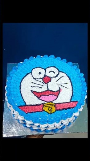 Doraemon Birthday Cake 🎂 | Cute Cartoon Cake Design |