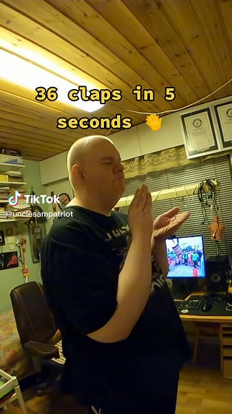 Fast Clap Challenge: Can You Beat 36 Claps in 5 Seconds?