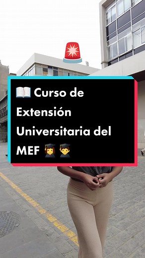 Curso de Extensión Universitaria del MEF - Inscríbete Ahora