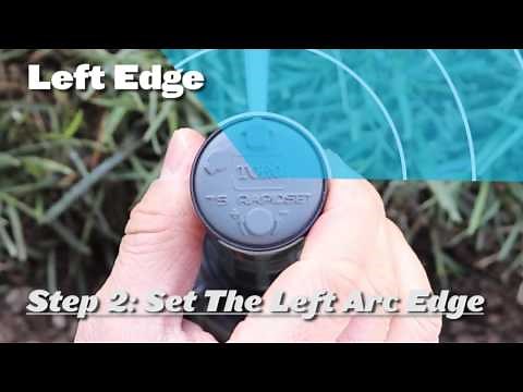 Toro T5 RapidSet™ Arc Adjustment