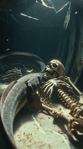 I Put a GoPro on a Fish to Explore a Lost Shipwreck #GoPro #UnderwaterExploration #Shipwreck