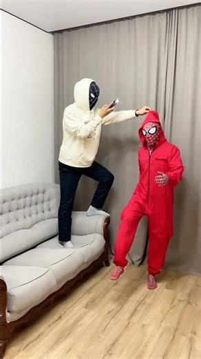🤣 Spiderman & Crazy Dance #spiderman #funny #trend #comedy #marvel #dance