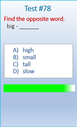#Viral #Shorts #Practice Grammar Tests: ELEMENTARY Level - Test 078