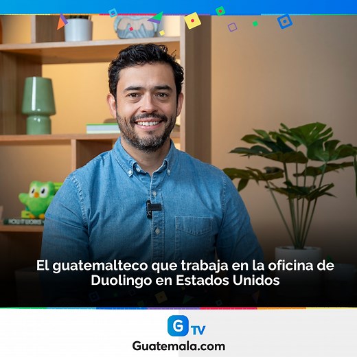 Rogelio es un guatemalteco que trabaja para Duolingo en el área de su famoso exámen de inglés reconocido a nivel mundial. 👏😍 En esta exclusiva entrevista, Rogelio nos dará consejos para poder estudiar algún idioma en el extranjero y así hacer crecer nuestra carrera profesional. 😲 ¿Dónde verlo? 🗓️ Fecha: hoy lunes 22 de enero de 2024. 🕕 Hora: 8:00PM 📺 Por televisión: En televisión por medio de tu proveedor de cable en: Claro (canal 46), Tigo (canal 30), CableColor (canales 40, 69, 119) y Ca