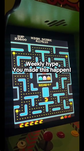 Ms pacman highlight! #mspacman #pacman #arcadegames #highlights #fyp