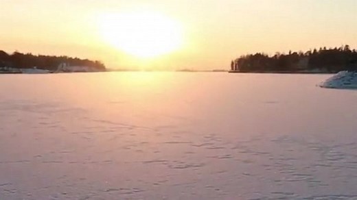 Northern Lights put on a mesmerizing display over Finland