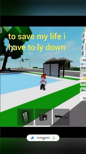 How to survive A Bomb In Roblox #brookhaven (Note basing on real life)