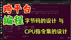 跨平台编程的字节码设计与CPU的指令集设计