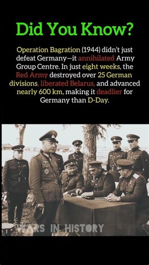 Operation Bagration: Germany’s Worst Defeat of World War II #ww2