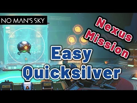 EASY Quicksilver - Tame Creatures Nexus Mission #walkthrough - #nomanssky