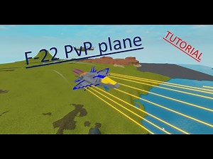 F-22 PvP Plane | Plane Crazy | Tutorial