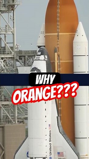 The surprising reason why SLS & Space Shuttle main tanks are orange!