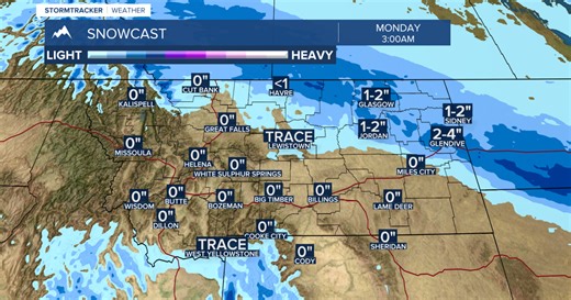 Above normal temperatures through early next week