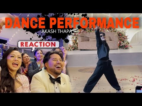 Akash Thapa DANCE PERFORMANCE ❤️ || Reception