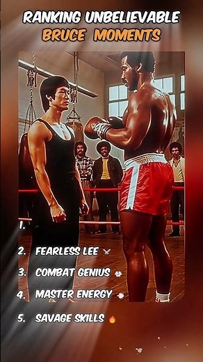 Bruce Lee Moments That Don’t Feel Real #Legend #KungFu #MartialArts #BruceLeeFans #ActionLegend