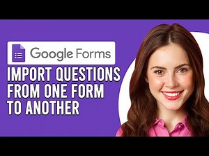 How To Import Questions From One Form To Another Google Form(Copy Questions From Other Google Forms)