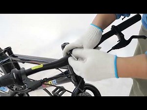 VEVOR VMB721 mountain bike handlebar adjustment