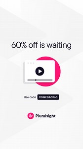 Restart your progress toward a promotion, new role, or personal goal. Get 60% off hands-on tech learning, labs, and cert prep. | Pluralsight