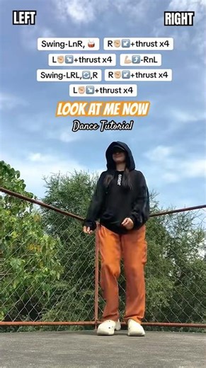 LOOK AT ME NOW Dance Tutorial-TikTok Dance #shorts