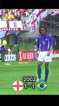 England Brazil 2002 ⚽ / World Cup Quarter - Final 🔥 /