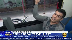 94K views · 413 reactions | A second wave of the flu is hitting kids in the U.S. and the CDC estimates that there have been at least 26 million cases. Gio Benitez has how to combat germs during spring break travel. gma.abc/2ZBlj2q | Good Morning America | Facebook