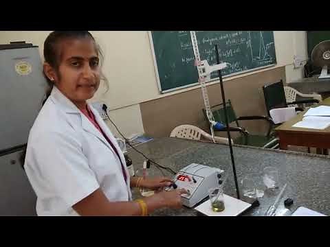 Potentiometric titration of HCl vs NaOH by Miss.S.M.Jalawadagi