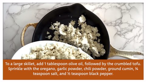 Vegan Enchilada Casserole With Chorizo Tofu Crumbles Recipe