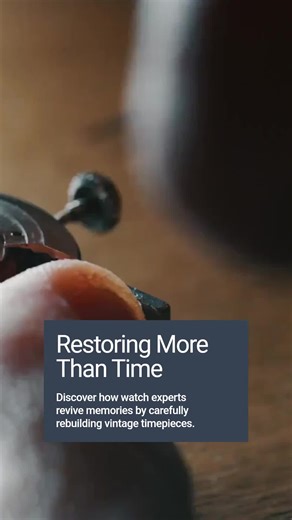 Ever wondered what it takes to bring a vintage watch back to life? Step into the workshop with us: from delicate dismantling to the precise polishing and careful reassembly, every step is a labour of love. Watch experts don't just fix timepieces—they restore memories and craft heirlooms that last generations. See the transformation from worn and tired to stunning and timeless. It's not magic, it's meticulous skill. Curious to learn more or need a trusted hand with your own watch? Reach out to us