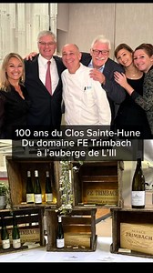 Le 100e Anniversaire du Riesling Clos Sainte Hune de la Maison Trimbach a été célébré en même temps que le lancement du millésime 2019, en présence d’un aréopage d’experts, de journalistes et dégustateurs de grande renommée. Une Masterclass au domaine à Ribeauvillé a permis de déguster 8 millésimes de 1966 à 2019, dans un silence quasi-religieux, tant c’était exceptionnel. Fondée en 1626, la maison Trimbach réunit 37 employés exploitant 63 hectares. La 13ème génération incarnée par Pauline, Fréd