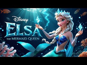 Elsa Becomes The Mermaid Queen 🌊 | Frozen 3 Official Ocean Song (Queen of Tides)
