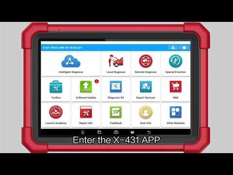 LAUNCH X431 PRO3 HD: Purchase and Activate Truck ECU Flash Function