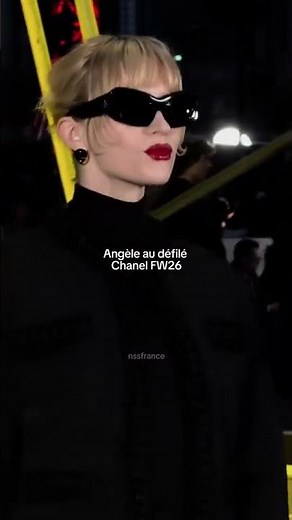 ‪@Angèlevl‬ au défilé Chanel le 9 mars 2026 #angèle #défilé #chanel