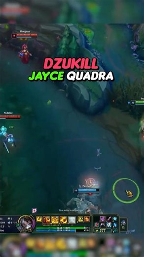 Easy Quadra #leagueoflegends #jayce #riotgames #dzukill