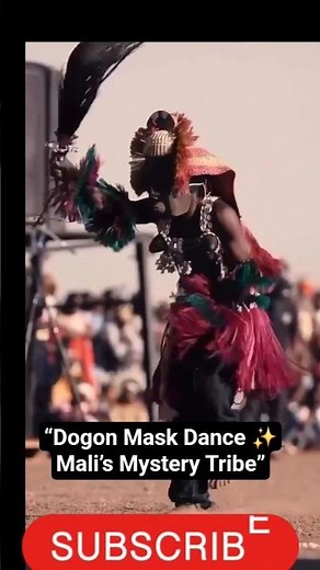 Dogon Tribe’s Mesmerizing Mask Dance 😲✨ | Mali Culture Magic | #shorts