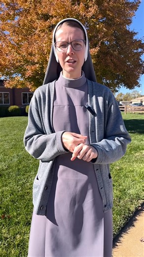 17 reactions | Sr. Benedicta shares a snippet of her vocation story and gives parents some homework for National Vocations Week! | St. John's Catholic School-Beloit, KS | Facebook