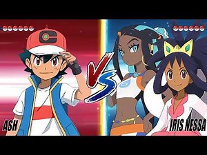 Pokémon Battle: Ash Vs Iris and Nessa