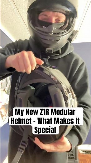 My New Z1R Modular Helmet - What Makes It Special