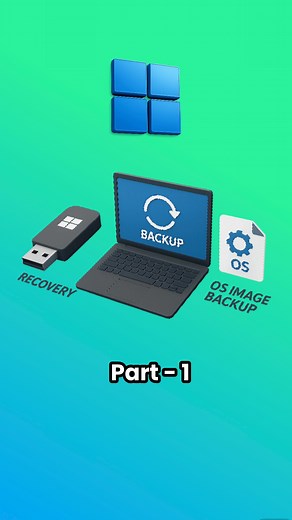 Sunil Poovathikkal on Instagram: "Creating recovery drive in windows+ OS image #new #windows11 #windowstips #microsoft #backup #recovery #osimage"