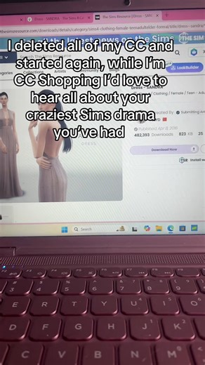 SamsSimsStory on TikTok