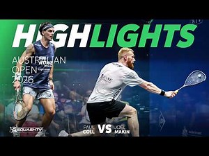 🇳🇿 Coll v Makin 🏴󠁧󠁢󠁷󠁬󠁳󠁿 | Australian Open 2026 | FINAL HIGHLIGHTS