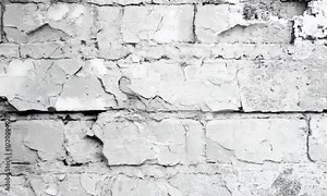 A white brick wall texture, perfect as a backdrop or for creating a textured visual element in design projects