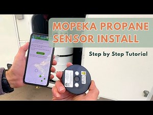 Mopeka Propane Sensor Installation - Know Your Propane Levels!