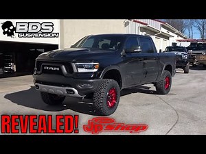 LIFTED 2019+ RAM 1500 REBEL 4" BDS Suspension Lift & 35" Tires