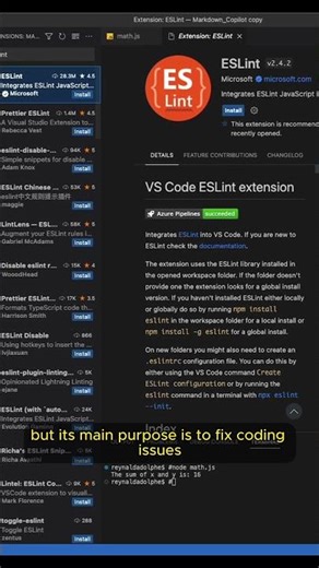 Warning!!! Stop using ESLint for THIS! #prettier #ESLint #coding