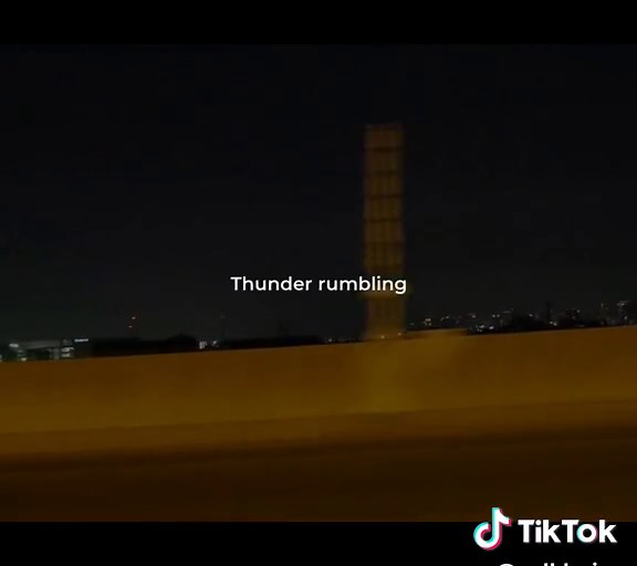 Thunder Rumbling Lyrics | Music Vibes on TikTok