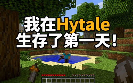 [中配]我在Hytale生存了第一天！ - BionicLMAO